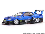 Nissan Skyline ER34 LBWK Blue 1:64 Street Weapon diecast scale model car miniature