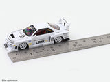 Nissan Skyline ER34 LBWK White 1:64 Street Weapon diecast scale model car miniature