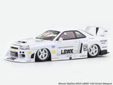 Nissan Skyline ER34 LBWK White 1:64 Street Weapon diecast scale model car miniature