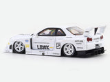 Nissan Skyline ER34 LBWK White 1:64 Street Weapon diecast scale model car miniature