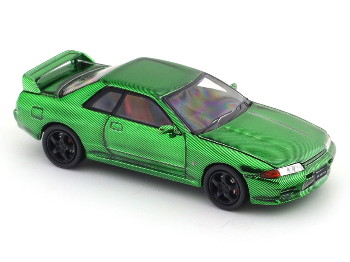 Nissan Skyline GT-R R32 Green 1:64 TPC diecast scale model car ...