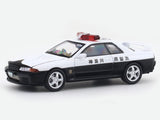 Nissan Skyline GT-R R32 Police 1:64 Time Micro Diecast Scale Model Car Miniature