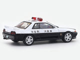 Nissan Skyline GT-R R32 Police 1:64 Time Micro Diecast Scale Model Car Miniature