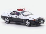 Nissan Skyline GT-R R32 Police 1:64 Time Micro Diecast Scale Model Car Miniature
