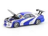 Nissan Skyline GT-R R34 1:64 Focal Horizon Diecast Scale Model Car Collectible | JDM Legend | Buy in India