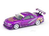 Nissan Skyline GT-R R34 1:64 Time Micro Diecast Scale Model Car Collectible | JDM Legend | Buy in India