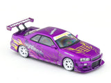 Nissan Skyline GT-R R34 1:64 Time Micro Diecast Scale Model Car Collectible | JDM Legend | Buy in India