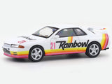 Nissan Skyline GT-R R32 Rainbow 1:64 Time Micro diecast scale model miniature car collectible