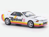 Nissan Skyline GT-R R32 Rainbow 1:64 Time Micro diecast scale model miniature car collectible