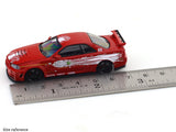 Nissan Skyline GT-R R34 No 03 1:64 Time Micro diecast scale model miniature car collectible
