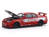 Nissan Skyline GT-R R34 No 03 1:64 Time Micro diecast scale model miniature car collectible