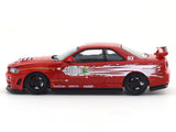 Nissan Skyline GT-R R34 No 03 1:64 Time Micro diecast scale model miniature car collectible
