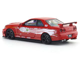 Nissan Skyline GT-R R34 No 03 1:64 Time Micro diecast scale model miniature car collectible