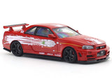 Nissan Skyline GT-R R34 No 03 1:64 Time Micro diecast scale model miniature car collectible