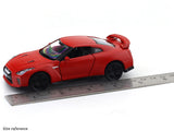 Nissan Skyline GT-R R35 Matte Red 1:33-42 RMZ City licensed pull back car scale model