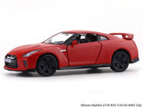 Nissan Skyline GT-R R35 Matte Red 1:33-42 RMZ City licensed pull back car scale model