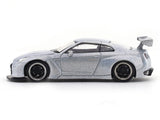 Nissan Skyline GT-R R35 silver 1:64 DCT diecast scale model car miniature