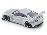 Nissan Skyline GT-R R35 silver 1:64 DCT diecast scale model car miniature