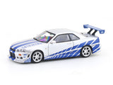 Nissan Skyline GT-R R34 Fast & Furious 1:64 TimeMicro Diecast Scale Model Car Collectible | JDM Movie Car | Buy in India