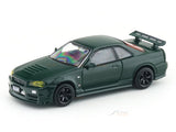 Nissan Skyline GT-R R34 Z-Tune green 1:64 Shadow Diecast Model Car | JDM Legend Collectible | Buy in India