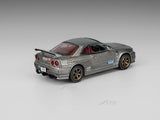 Nissan Skyline GT-R R34 Z-Tune grey 1:64 Shadow Diecast Model Car | JDM Legend Collectible | Buy in India