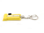 Nissan Twin Cam 16V Head cover yellow keyring / keychain