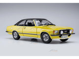 Opel Commodore B GS/E Coupe Yellow 1:18 Touring Modelcars Diecast Scale Model Car Collectible | Limited Edition 696 Pcs | Classic German Performance Coupe | Buy in India