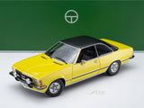 Opel Commodore B GS/E Coupe Yellow 1:18 Touring Modelcars Diecast Scale Model Car Collectible | Limited Edition 696 Pcs | Classic German Performance Coupe | Buy in India