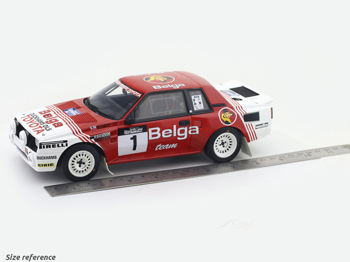 1985 Toyota Celica Twin-Cam Turbo Rally Haspengouw 1:18 OttOmobile