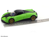 Pagani Huayra Green 1:32 MSZ licensed pullback diecast Scale Model car collectible