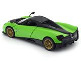 Pagani Huayra Green 1:32 MSZ licensed pullback diecast Scale Model car collectible