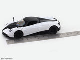 Pagani Huayra White 1:32 MSZ licensed pullback diecast Scale Model car collectible