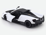 Pagani Huayra White 1:32 MSZ licensed pullback diecast Scale Model car collectible