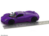 Pagani Utopia Purple 1:33-42 RMZ City licensed pull back car scale model