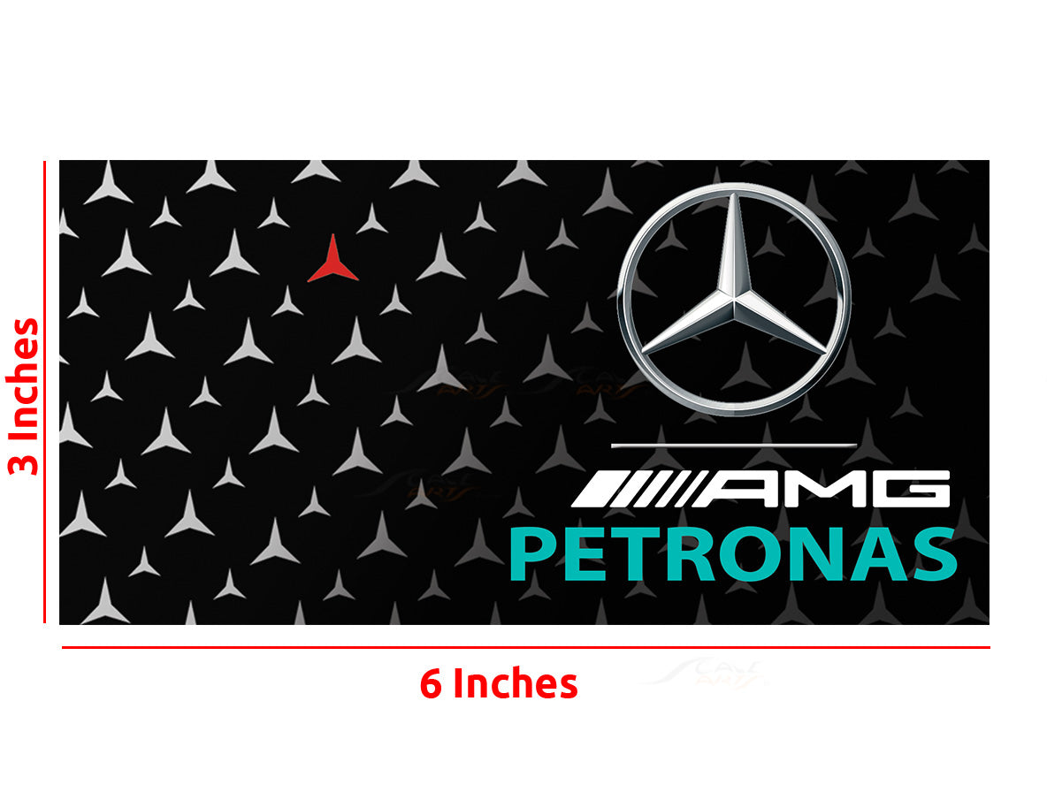 Mb F Racing Sticker Mercedes F1 Inspired Water-Resistant Car Bumper Sticker Set | Premium ...