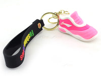 Pink Shoe Silicon keyring / keychain