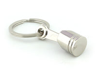 Piston design metal keyring / keychain