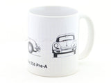 Porsche 356 Pre-A Coffee Mug 350ml