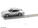 Porsche 911 964 RS Silver 1:43 Solido licensed diecast Scale Model collectible