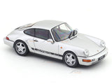 Porsche 911 964 RS Silver 1:43 Solido licensed diecast Scale Model collectible