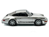 Porsche 911 964 RS Silver 1:43 Solido licensed diecast Scale Model collectible