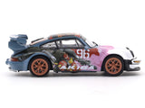 Porsche 911 964 Singer Akiba pink 1:64 Leixin diecast scale model car miniature collectible