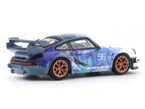 Porsche 911 964 Singer Akiba blue 1:64 Leixin diecast scale model car miniature collectible