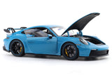 Porsche 911 992 GT3 Blue 1:18 Norev licensed diecast Scale Model car collectible