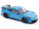 Porsche 911 992 GT3 Blue 1:18 Norev licensed diecast Scale Model car collectible