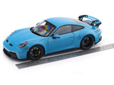 Porsche 911 992 GT3 Blue 1:18 Norev licensed diecast Scale Model car collectible