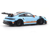 Porsche 911 992 GT3 RS Blue 1:64 Street Warrior diecast scale model miniature car collectible