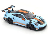 Porsche 911 992 GT3 RS Blue 1:64 Street Warrior diecast scale model miniature car collectible