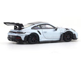 Porsche 911 992 GT3 RS blueish silver 1:64 TimeMicro diecast scale model car miniature collectible