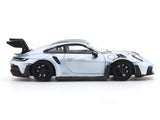 Porsche 911 992 GT3 RS blueish silver 1:64 TimeMicro diecast scale model car miniature collectible